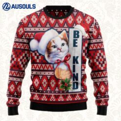 Cat Be Kind Ugly Sweaters For Men Women Unisex