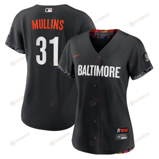 Cedric Mullins 31 Baltimore Orioles Women 2023 City Connect Jersey - Black