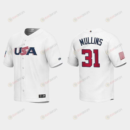 Cedric Mullins 31 USA Baseball 2023 World Baseball Classic Youth Jersey