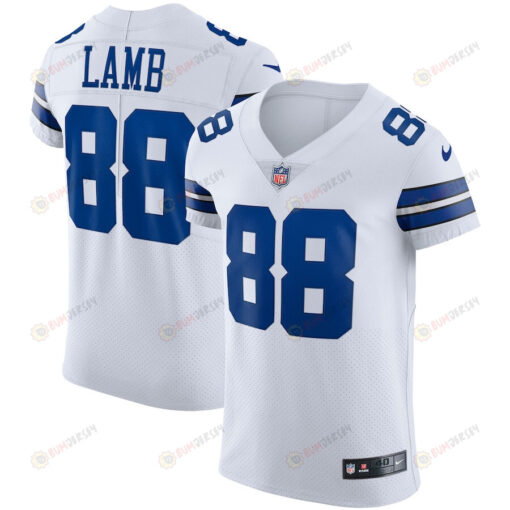 CeeDee Lamb 88 Dallas Cowboys Vapor Elite Jersey - White