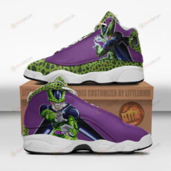 Cell Shoes Dragon Ball Anime Air Jordan 13 Shoes Sneakers