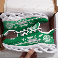 Celtic Logo Custom Name Pattern 3D Max Soul Sneaker Shoes