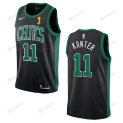 Celtics Enes Kanter Statement 2022 Final Champions Jersey Black