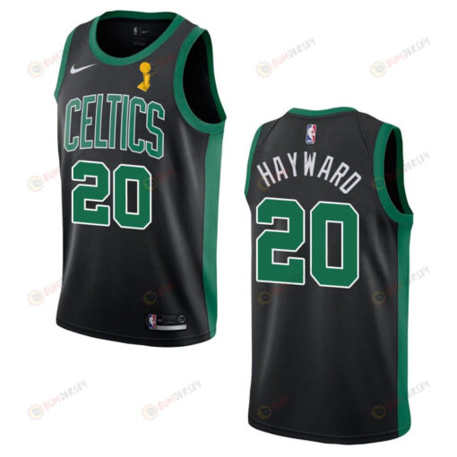 Celtics Gordon Hayward Statement 2022 Final Champions Jersey Black