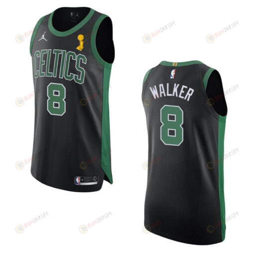 Celtics Kemba Walker 8 2022 Final Champions Jersey Statement Black