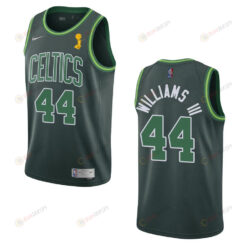 Celtics Robert Williams III 44 2022 Final Champions Jersey Earned Green