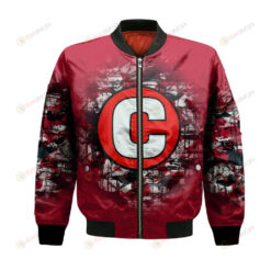 Centenary Gentlemen Bomber Jacket 3D Printed Camouflage Vintage