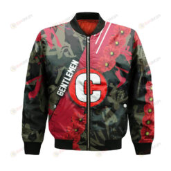 Centenary Gentlemen Bomber Jacket 3D Printed Sport Style Keep Go on