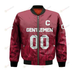 Centenary Gentlemen Bomber Jacket 3D Printed Team Logo Custom Text And Number