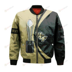 Central Florida Knights Bomber Jacket 3D Printed 2022 National Champions Legendary