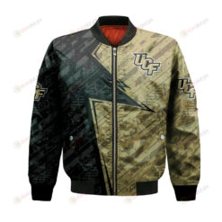 Central Florida Knights Bomber Jacket 3D Printed Abstract Pattern Sport