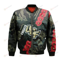 Central Florida Knights Bomber Jacket 3D Printed Sport Style Keep Go on