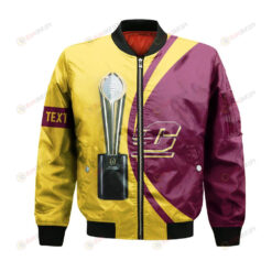 Central Michigan Chippewas Bomber Jacket 3D Printed 2022 National Champions Legendary