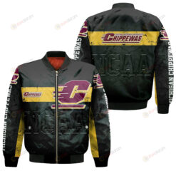 Central Michigan Chippewas Bomber Jacket 3D Printed - Champion Legendary