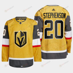 Chandler Stephenson 20 Vegas Golden Knights Gold Jersey 2023 Home