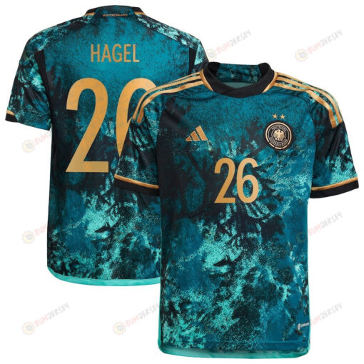 Chantal Hagel 26 Germany 2023 National Team Away Youth Jersey