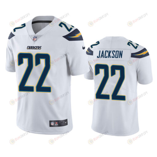 Chargers Justin Jackson 22 Vapor Untouchable Limited White Jersey Men's