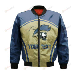 Charleston Southern Buccaneers Bomber Jacket 3D Printed Curve Style Sport