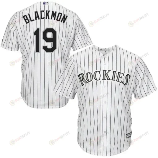 Charlie Blackmon Colorado Rockies Cool Base Player Jersey - White