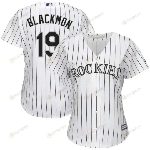 Charlie Blackmon Colorado Rockies Women's Cool Base Player Jersey - White