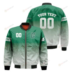 Charlotte 49ers Fadded Bomber Jacket 3D Printed