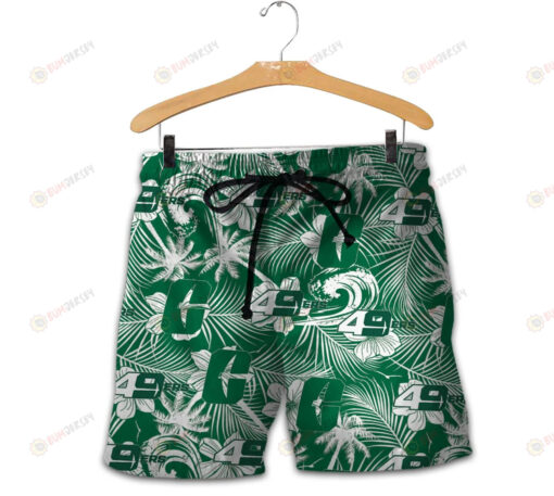 Charlotte 49ers Men Shorts Tropical Seamless