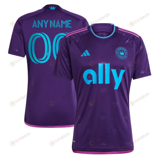 Charlotte FC 2023 Crown Jewel Kit Men Custom Jersey - Purple