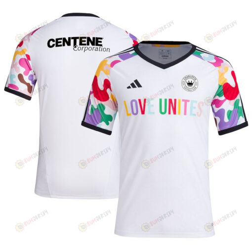 Charlotte FC 2023 Pride Pre-Match Men Jersey - White