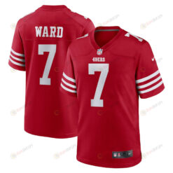 Charvarius Ward San Francisco 49ers Game Player Jersey - Scarlet
