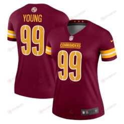 Chase Young Washington Commanders Women's Legend Jersey - Burgundy