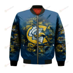 Chattanooga Mocs Bomber Jacket 3D Printed Camouflage Vintage