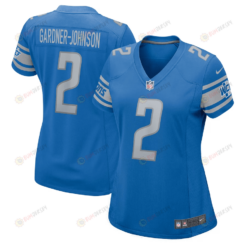 Chauncey Gardner-Johnson 2 Detroit Lions WoMen's Jersey - Blue