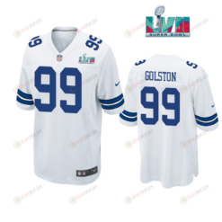 Chauncey Golston 99 Dallas Cowboys Super Bowl LVII Super Bowl LVII White Men's Jersey