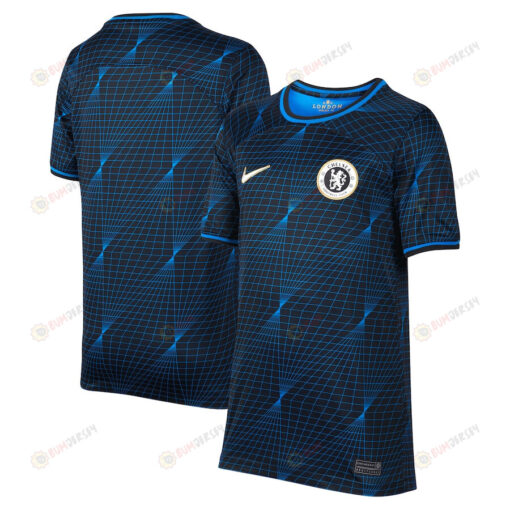 Chelsea 2023/24 Away YOUTH Jersey - Navy