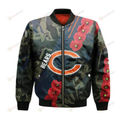 Chicago Bears Bomber Jacket 3D Printed Sport Style Keep Go on