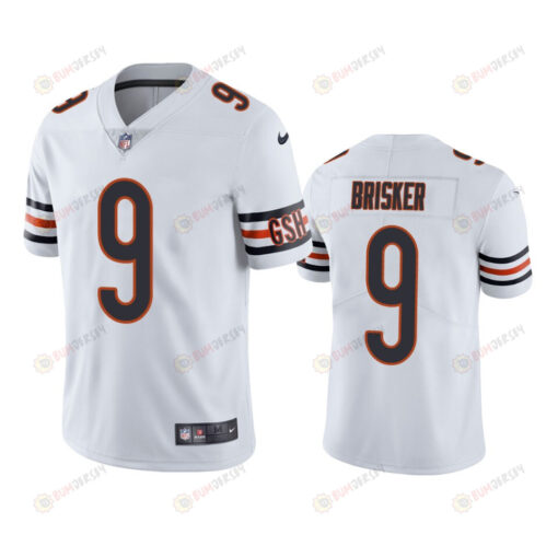 Chicago Bears Jaquan Brisker 9 White Vapor Limited Jersey