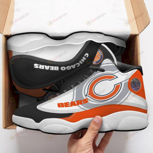 Chicago Bears Pattern Air Jordan 13 Shoes Sneakers