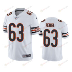 Chicago Bears Pennel 63 White Vapor Limited Jersey