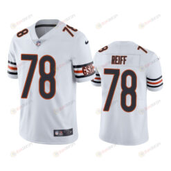 Chicago Bears Riley Reiff 78 White Vapor Limited Jersey