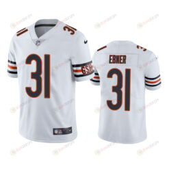 Chicago Bears Trestan Ebner 31 White Vapor Limited Jersey