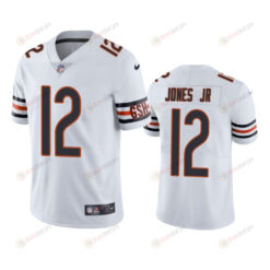 Chicago Bears Velus Jones Jr. 12 White Vapor Limited Jersey