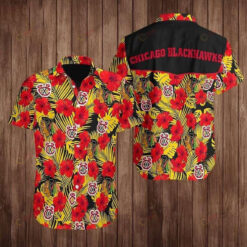 Chicago Blackhawks Summer Aloha Gift - Hawaiian Shirt