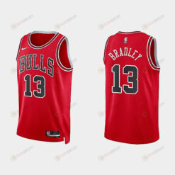 Chicago Bulls 13 Tony Bradley 2022-23 Icon Edition Red Men Jersey