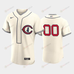 Chicago Cubs 2022-23 Field of Dreams Cream 00 Custom Jersey