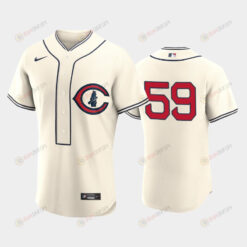 Chicago Cubs 2022-23 Field of Dreams Cream 59 Michael Rucker Jersey