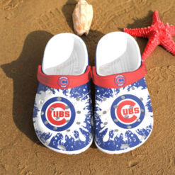 Chicago Cubs Crocs Crocband Clog Comfortable Water Shoes - AOP Clog