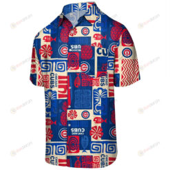 Chicago Cubs Hawaiian Shirt With Flower Pineapple And Fish Pattern