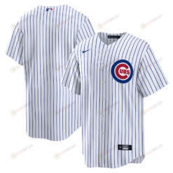 Chicago Cubs Home Blank Men Jersey - White