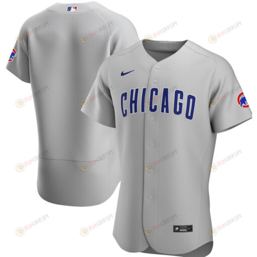 Chicago Cubs Road Team Elite Jersey - Gray