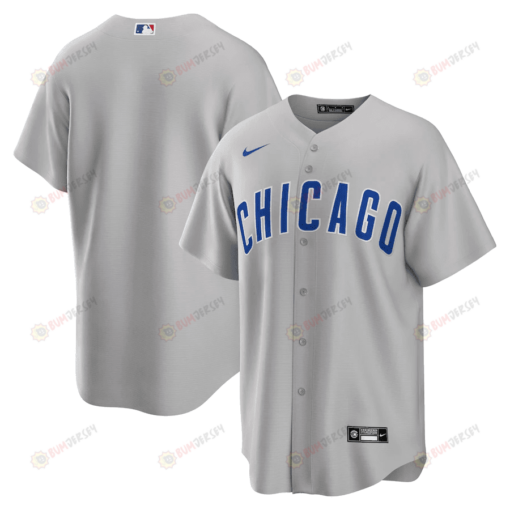 Chicago Cubs Road Team Men Jersey - Gray